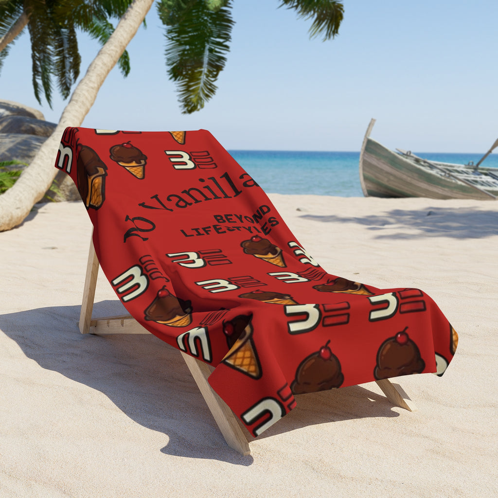 No Vanilla Beyond Lifestyles Beach Towel