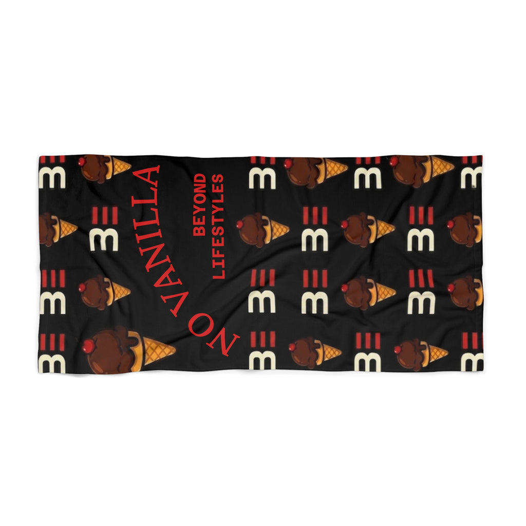 No Vanilla Beyond Lifestyles Beach Towel
