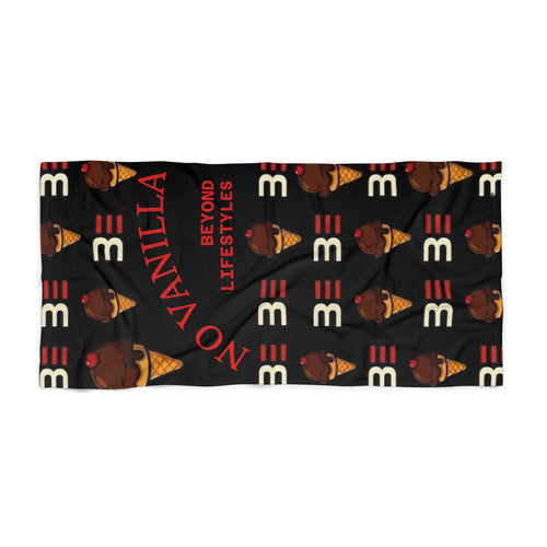 No Vanilla Beyond Lifestyles Beach Towel