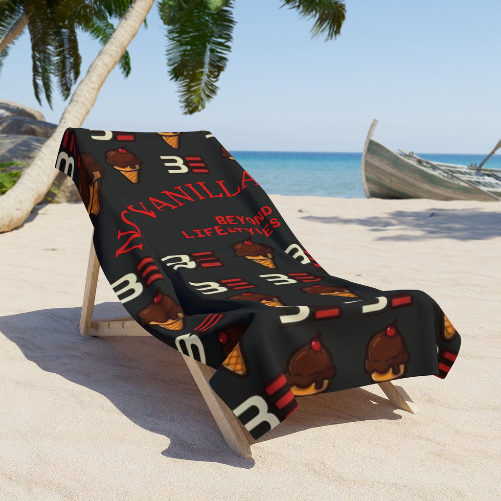 No Vanilla Beyond Lifestyles Beach Towel