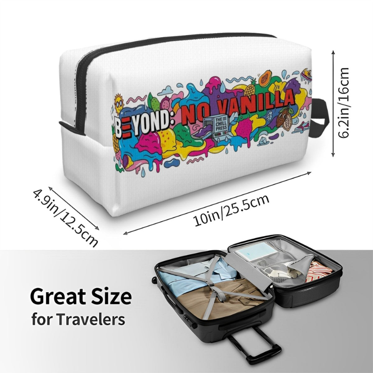 Travel Toiletry Bag Portable Large Capacity No Vanilla Collection