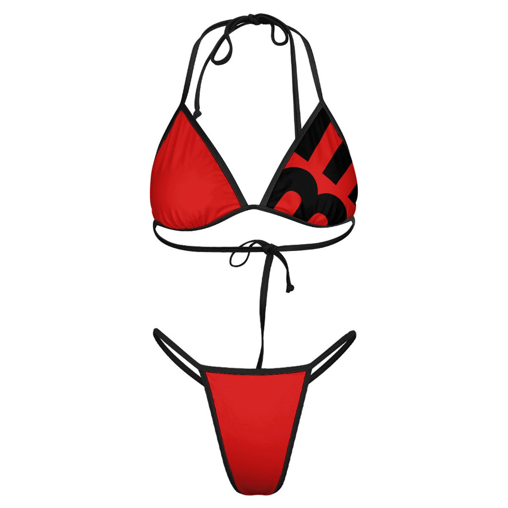 Thong Bikini With Beyond Logo on left side