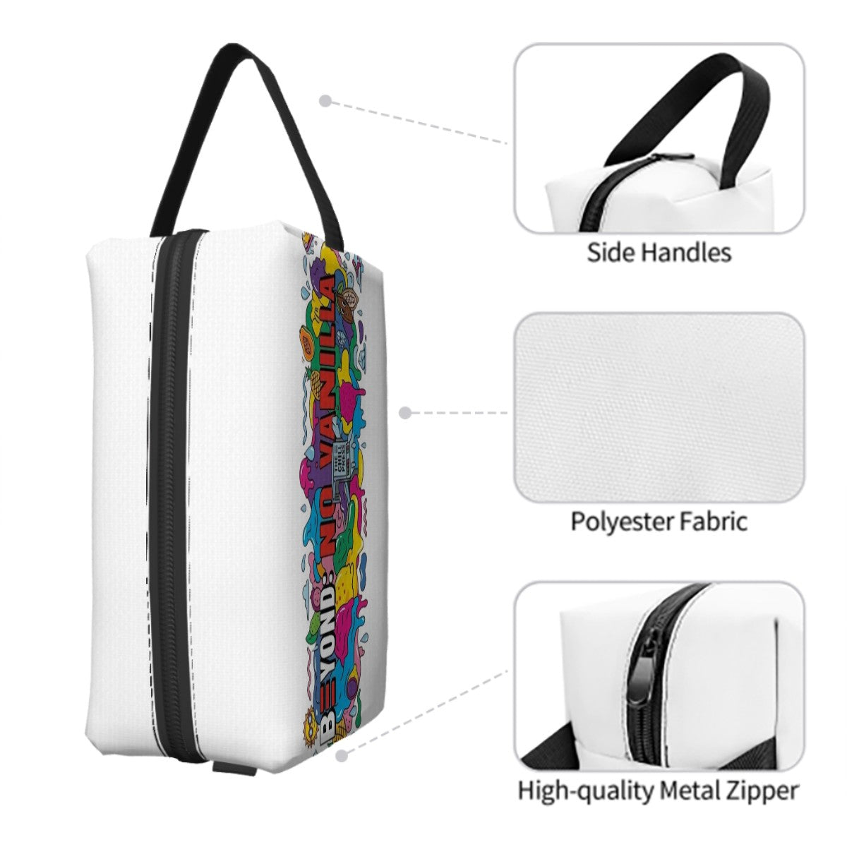 Travel Toiletry Bag Portable Large Capacity No Vanilla Collection