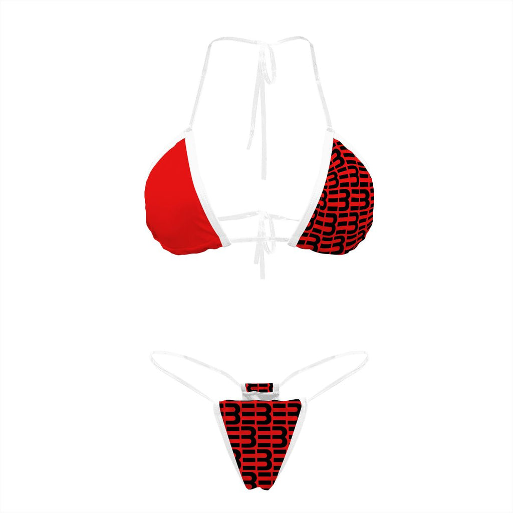 Bikini with Transparent Straps Beyond logo
